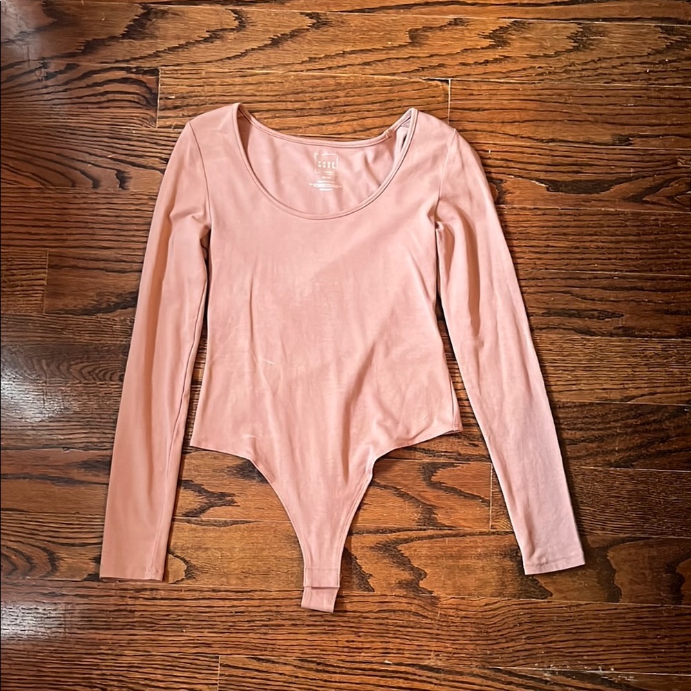 Banana Republic Warm Pinkish/Tan Bodysuit